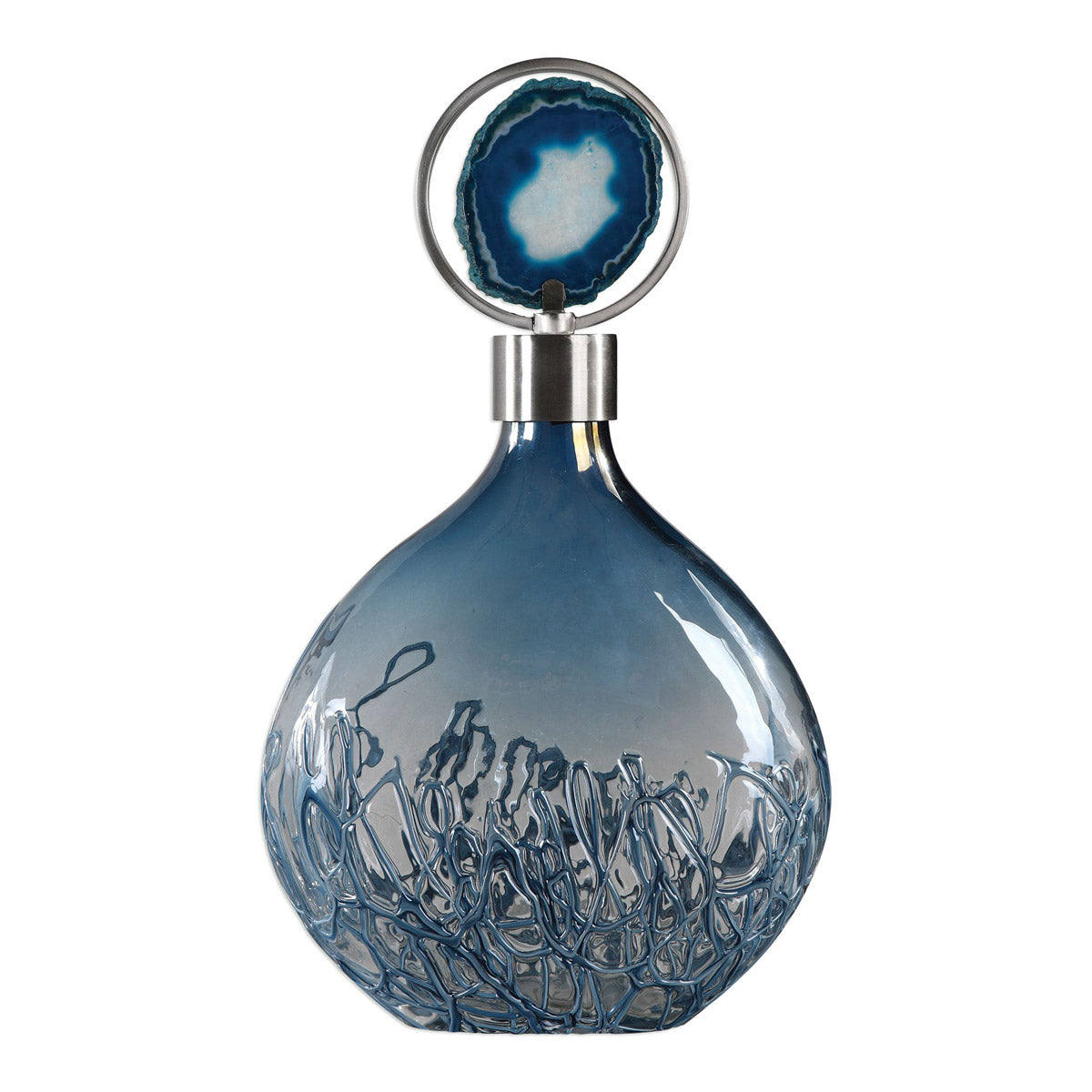 Uttermost Rae Sky Blue Vase | Modishstore | Vases-2