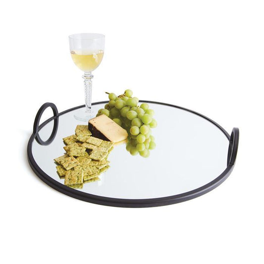 Boise Round Mirror Tray by GO Home