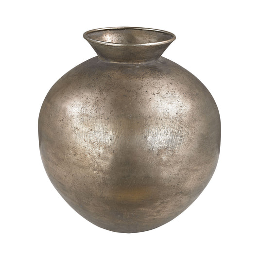 Guild Master Bulbous Metal vase | Modishstore | Vases
