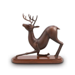 Stretching Deer Desktop Decor By SPI Home