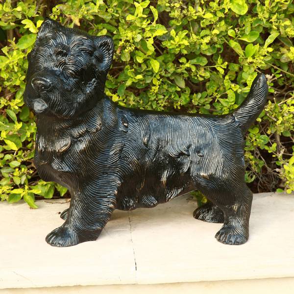 Furry Puppy Companion Sculpture By SPI Home | Sculptures | Modishstore-2