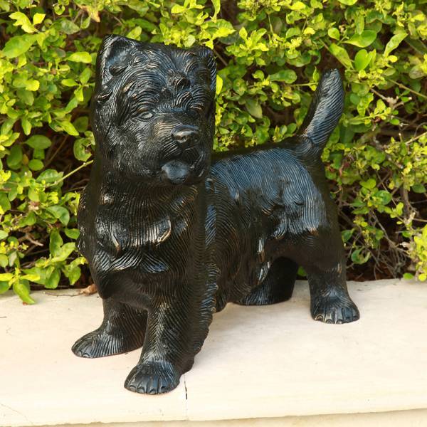 Furry Puppy Companion Sculpture By SPI Home | Sculptures | Modishstore-4