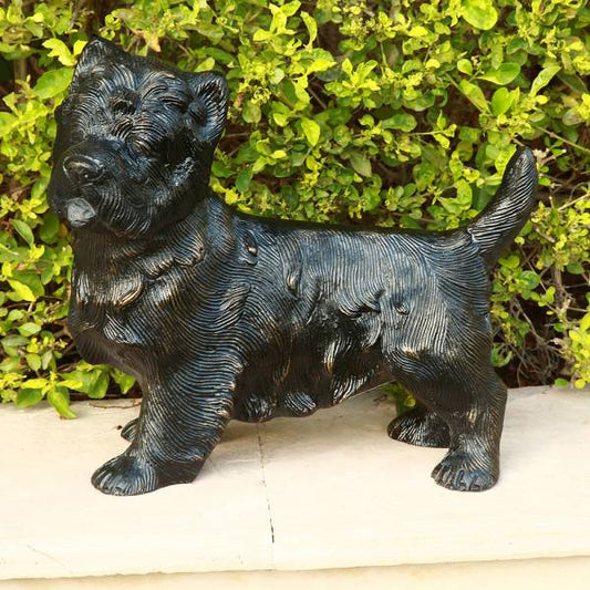 Furry Puppy Companion Sculpture By SPI Home | Sculptures | Modishstore