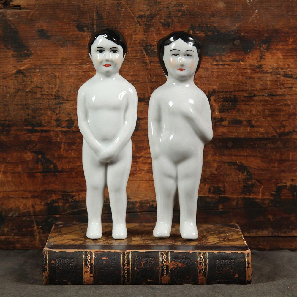 HomArt Rico Porcelain Boy Figurine - White - Set of 6-3