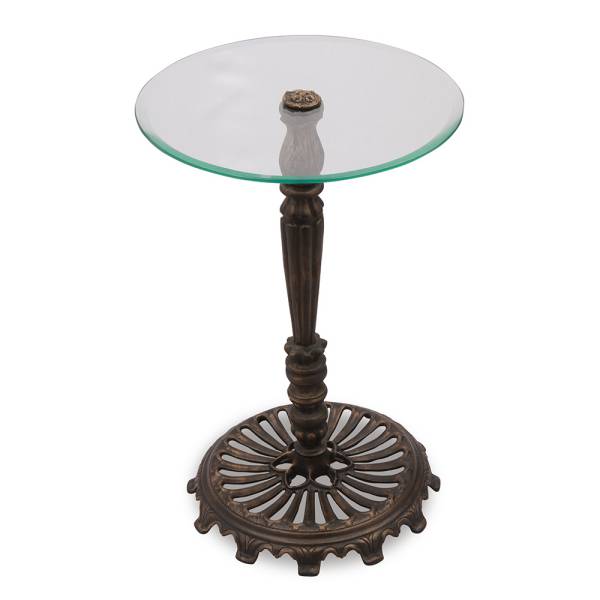 Elegant Column End Table By SPI Home | End Tables | Modishstore-2