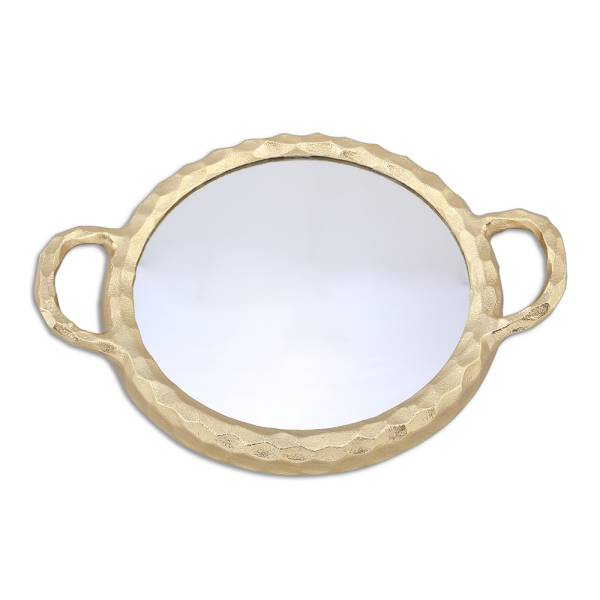 Mirror Tray with Handles By SPI Home | Trays | Modishstore-2