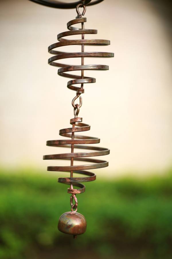 Coiled Wind Decor with Bells By SPI Home | Decor | Modishstore-4