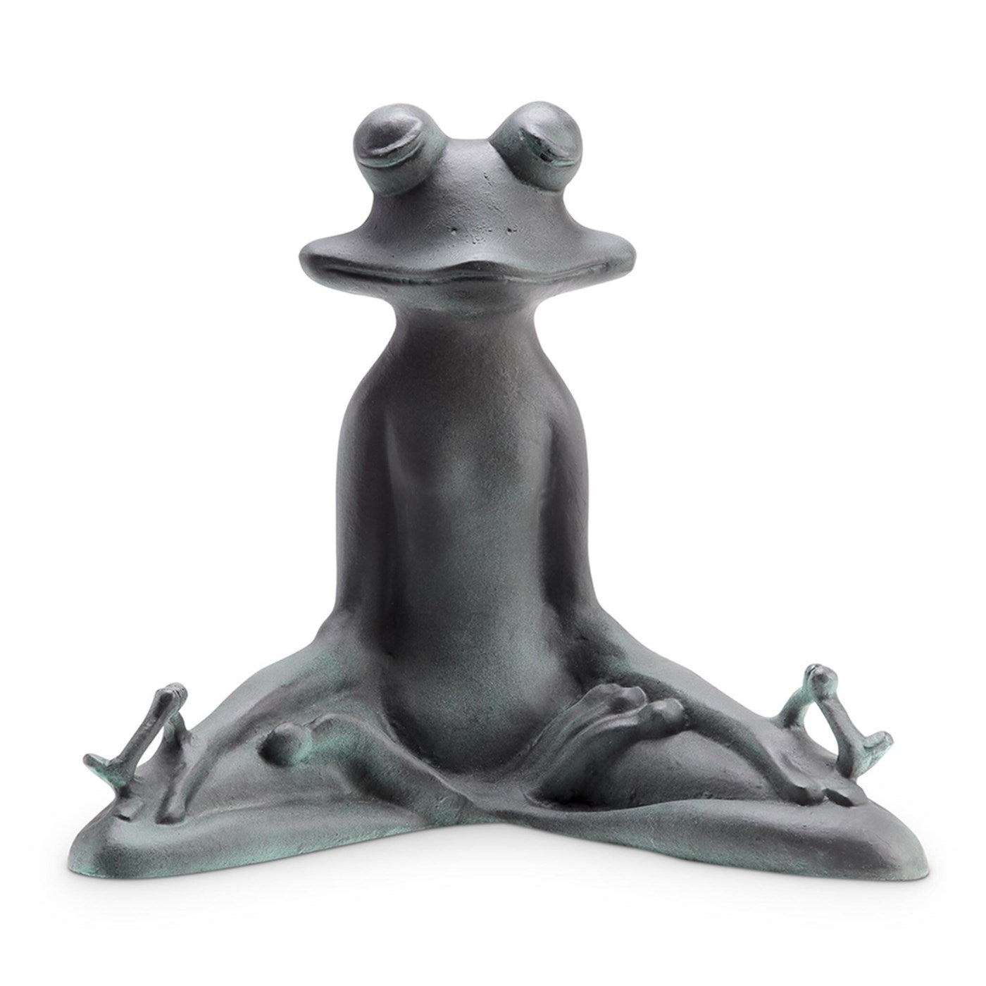 Contented Yoga Frog Garden Sculptures By SPI Home | Sculptures | Modishstore-2