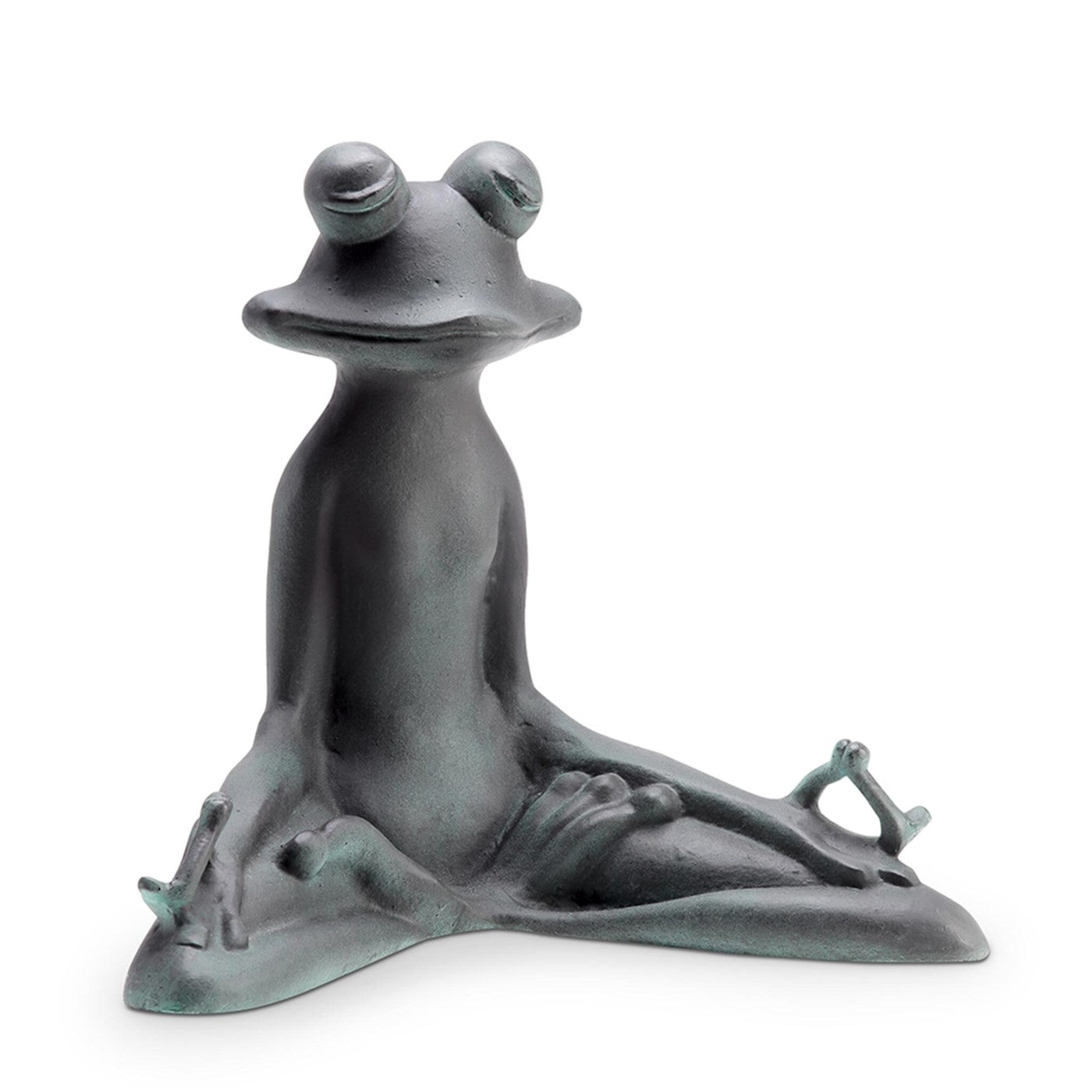 Contented Yoga Frog Garden Sculptures By SPI Home | Sculptures | Modishstore-4