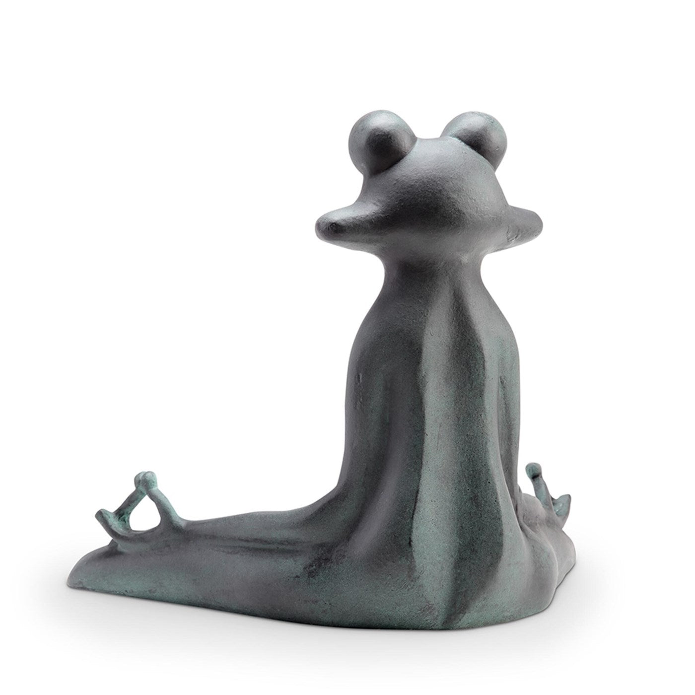 Contented Yoga Frog Garden Sculptures By SPI Home | Sculptures | Modishstore-3