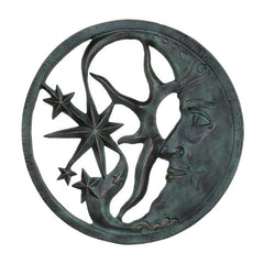 Moon and Star Wall Plaque By SPI Home