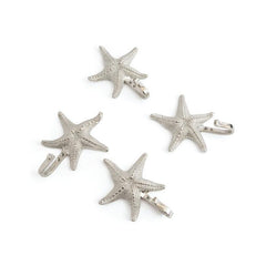 GO Home Set of Four Starfish Wall Hooks