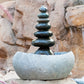 Garden Age Supply Rock Cairn Water Fountain - Quintuple | Garden Sculptures & Statues | 21371 | Modishstore