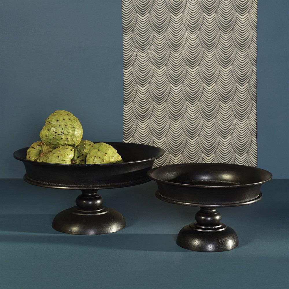 HomArt Kingston Pedestal Bowl - Bronze | Modishstore | Bowls