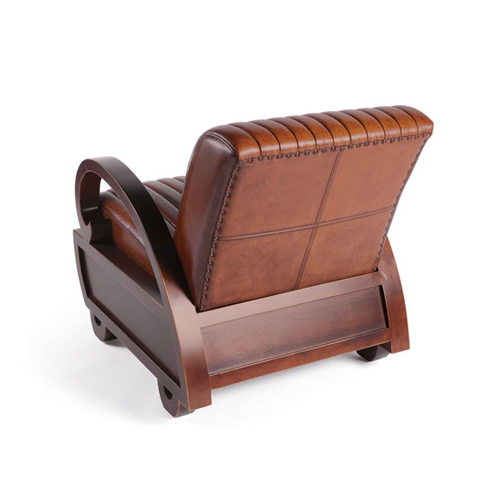 GO Home Darmody Leather Chair | Armchairs | Modishstore - 2