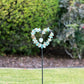 Glass Heart Garden Stake Set of 4 by Garden Age Supply | Stands | Modishstore-2