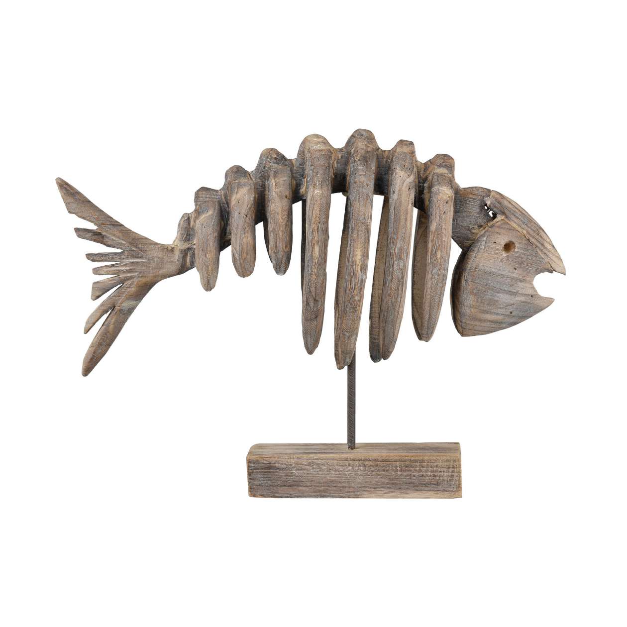 Bone Fish Decorative Accessory in Natural ELK Home | Figurines | Modishstore