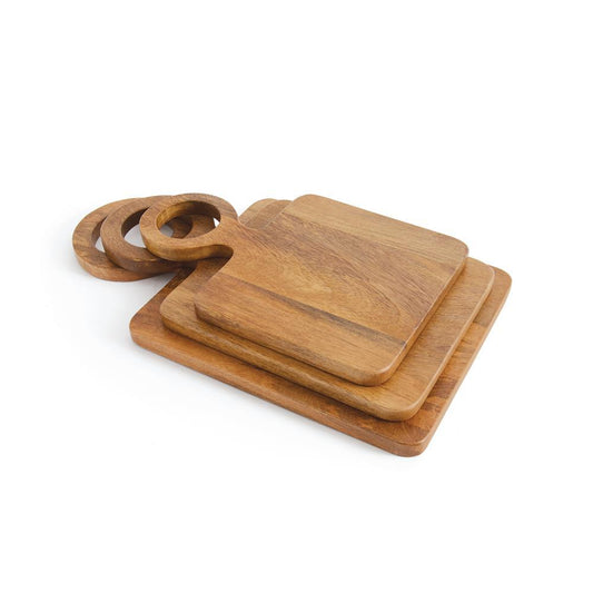 Vesta Cheese Boards - Set Of 3 by GO Home
