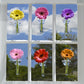 Two's Company 48 Pc Wall Flower