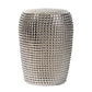 A&B Home Silver Ceramic Stool | Stools | Modishstore - 3