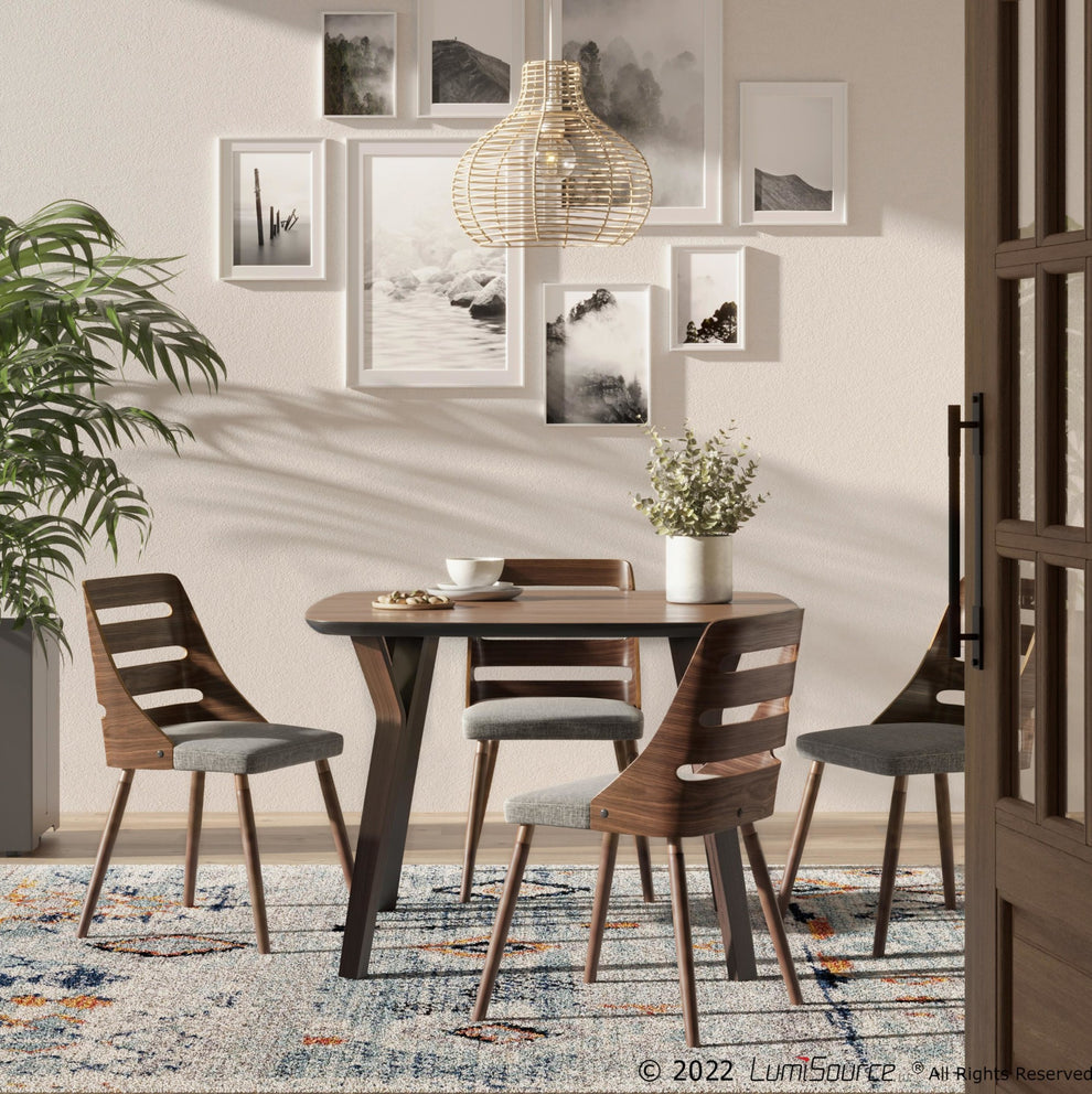 Trevi Chair - Set of 2 Cream By LumiSource | Dining Chairs | Modishstore - 8
