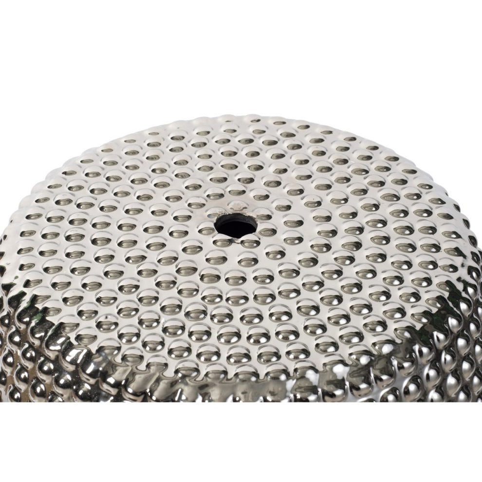 A&B Home Silver Ceramic Stool | Stools | Modishstore - 4