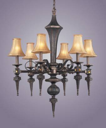 TOWER of LONDON COLLECT ROYAL MAHOGANY W/GLASS ELK Lighting | Ceiling Lamps | Modishstore