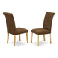 Dining Room Set Oak DLBR5-OAK-18 By East West Furniture | Dining Sets | Modishstore - 4