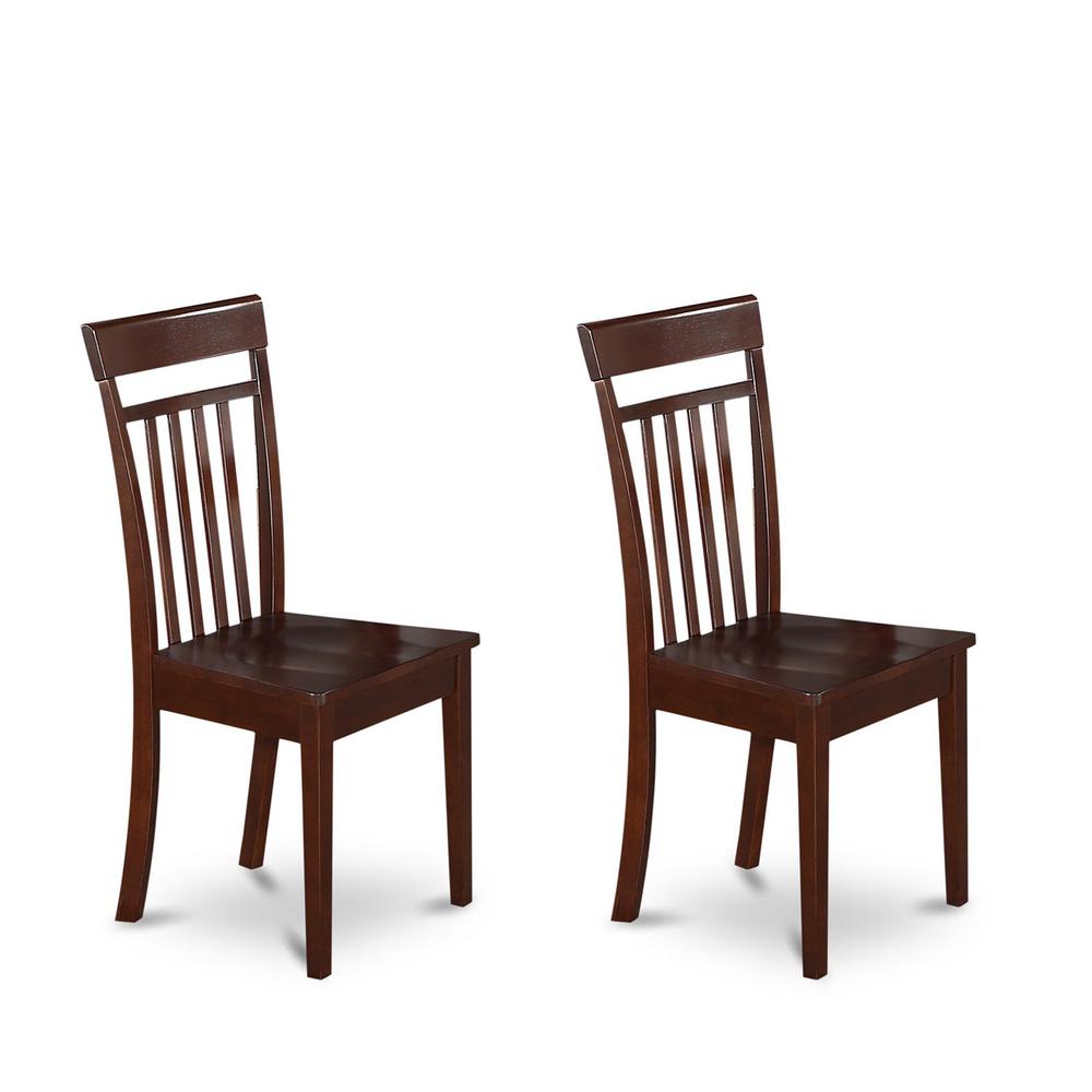 Dining Room Set Mahogany ANCA3-MAH-W By East West Furniture | Dining Sets | Modishstore - 4