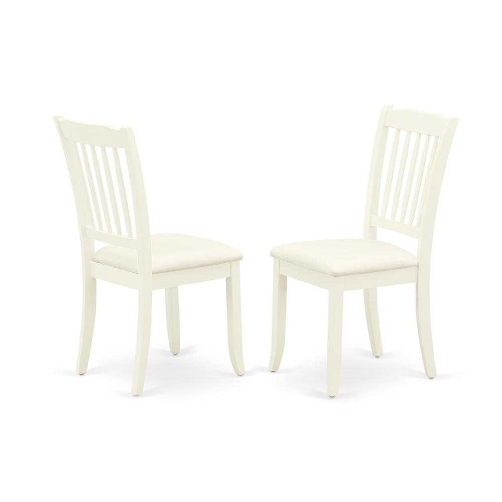 Dining Room Set Linen White WEDA7 - WHI - C By East West Furniture | Dining Sets | Modishstore - 4