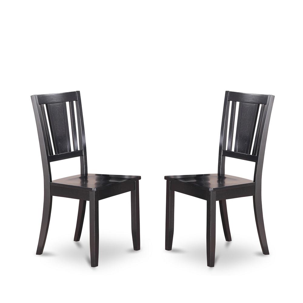 Dining Table - Dining Chairs NODU3 - BLK - W By East West Furniture | Dining Sets | Modishstore - 4