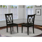 Dining Chair Black CLC-BLK-W By East West Furniture | Dining Chairs | Modishstore - 2