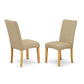 Dining Room Set Oak VADR9-OAK-16 By East West Furniture | Dining Sets | Modishstore - 4