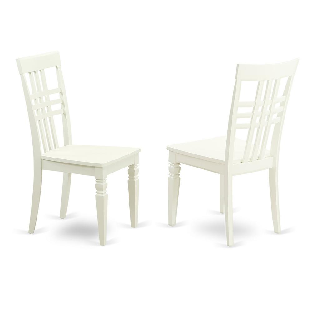 Dining Room Set Linen White VALG7-LWH-W By East West Furniture | Dining Sets | Modishstore - 4