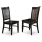 3 Pc Kitchen Nook Dining Set-Kitchen Dinette Table And 2 Dining Chairs By East West Furniture | Dining Sets | Modishstore - 4