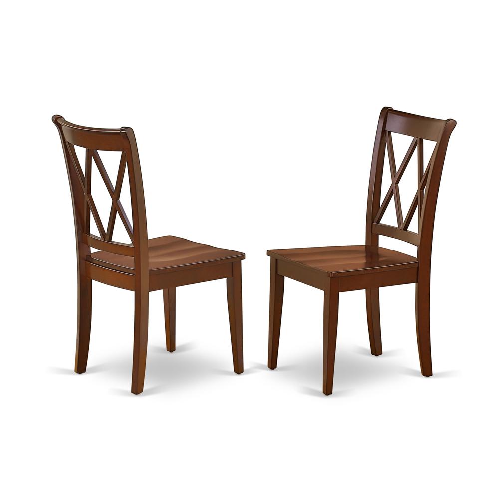 Dining Room Set Mahogany DOCL7-MAH-W By East West Furniture | Dining Sets | Modishstore - 4