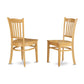 3 Pc Table and Chairs set - Dinette Table and 2 Dining Chairs By East West Furniture | Dining Sets | Modishstore - 4