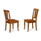 5 Pc Dining Room Set For 4- Kitchen Dinette Table And 4 Kitchen Chairs By East West Furniture | Dining Sets | Modishstore - 4