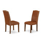 Dining Room Set Mahogany CAEN5-MAH-66 By East West Furniture | Dining Sets | Modishstore - 4