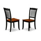 Dining Room Set Black & Cherry KEDA5-BCH-W By East West Furniture | Dining Sets | Modishstore - 4