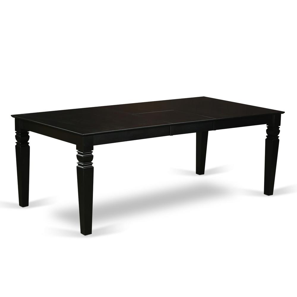Dining Room Set Black LGFR5-BLK-02 By East West Furniture | Dining Sets | Modishstore - 3