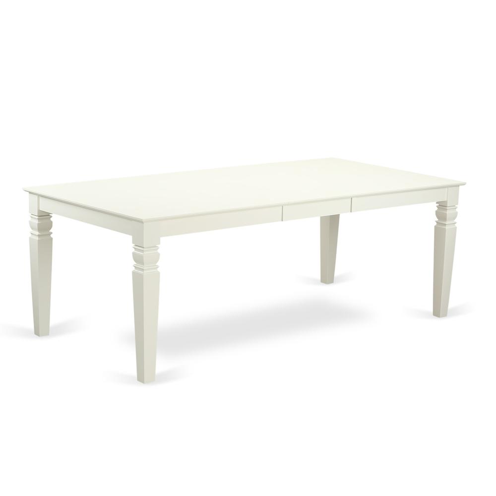 Dining Room Set Linen White LGFR9 - LWH - 18 By East West Furniture | Dining Sets | Modishstore - 3