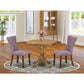 Dining Room Set Natural ANGA3 - ANA - 03 By East West Furniture | Dining Sets | Modishstore