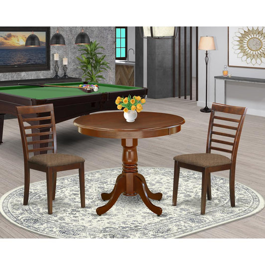 Dining Room Set Mahogany ANML3-MAH-C By East West Furniture | Dining Sets | Modishstore