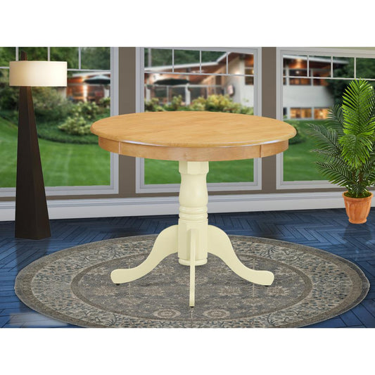 Dining Table Oak & Buttermilk ANT-OMK-TP By East West Furniture | Dining Tables | Modishstore