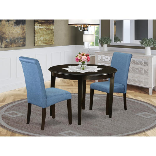 Dining Room Set Cappuccino BOBA3-CAP-21 By East West Furniture | Dining Sets | Modishstore