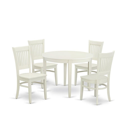 Dining Table - Dining Chairs BOVA5 - LWH - W By East West Furniture | Dining Sets | Modishstore