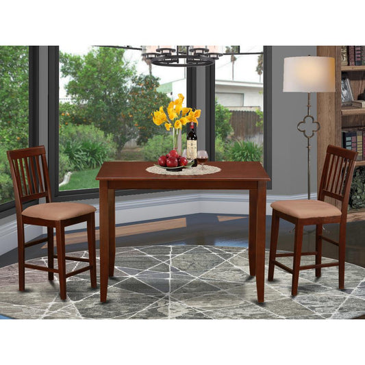3 Pc Counter Height Table Set-Table And 2 Dinette Chairs. By East West Furniture | Dining Sets | Modishstore