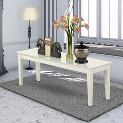 Benches Linen White CAB-LWH-W By East West Furniture