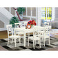 Dining Room Set Linen White CABO7-LWH-W By East West Furniture | Dining Sets | Modishstore